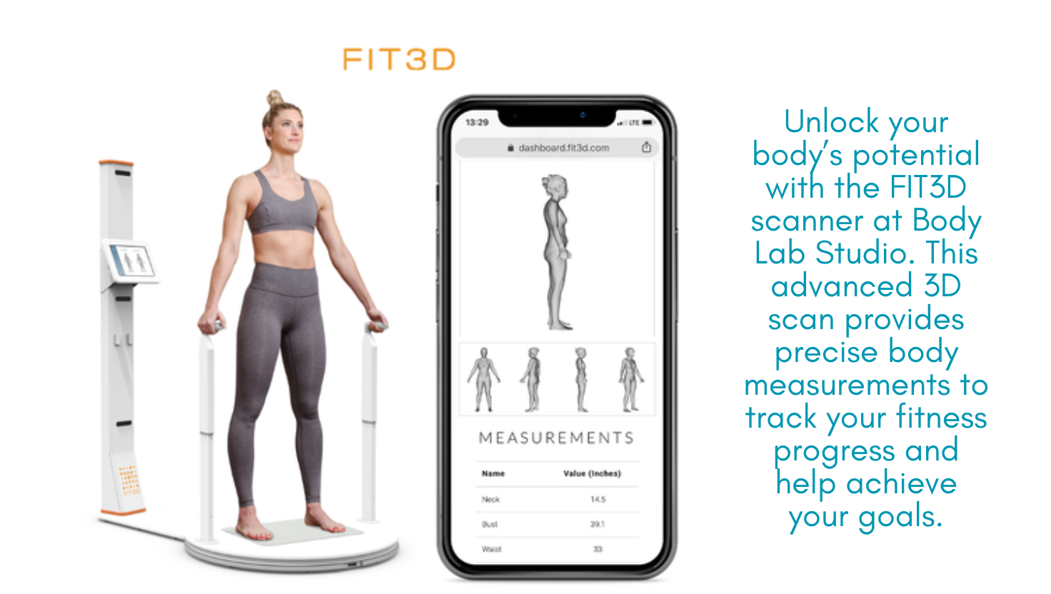 Fit3 Inside Body's Potential With The Fit3D Scanner | Body Lab Studios