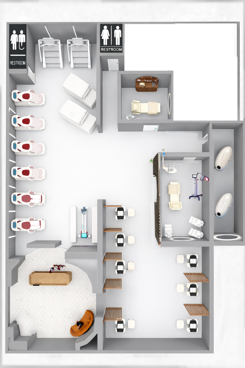 Body Lab Studio Map