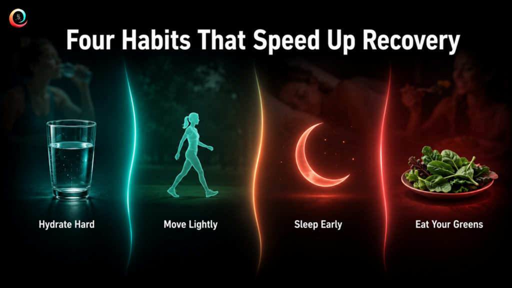 Four At Home Action Steps for Better Post Vacation Recovery