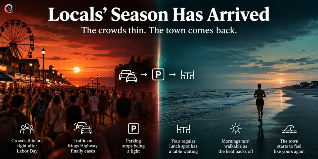 Why September Feels Different in Myrtle Beach