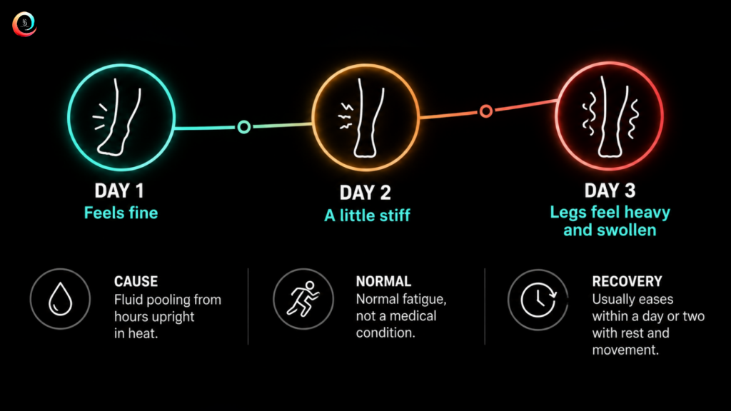 Why Your Legs Feel Worse On Day Three Than Day One