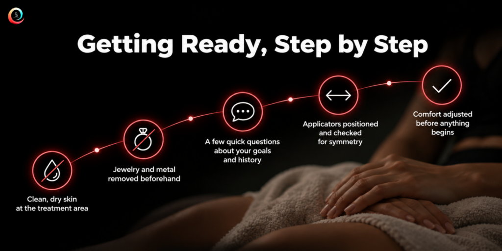 What Happens Before Your EMS with RF Session
