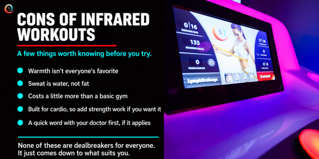 Cons and Disadvantages Of Infrared Workouts